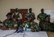 Army officers in Guinea-Bissau seize power, Suspend Electoral process and arrest the current President