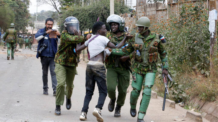 B Kenyan Police